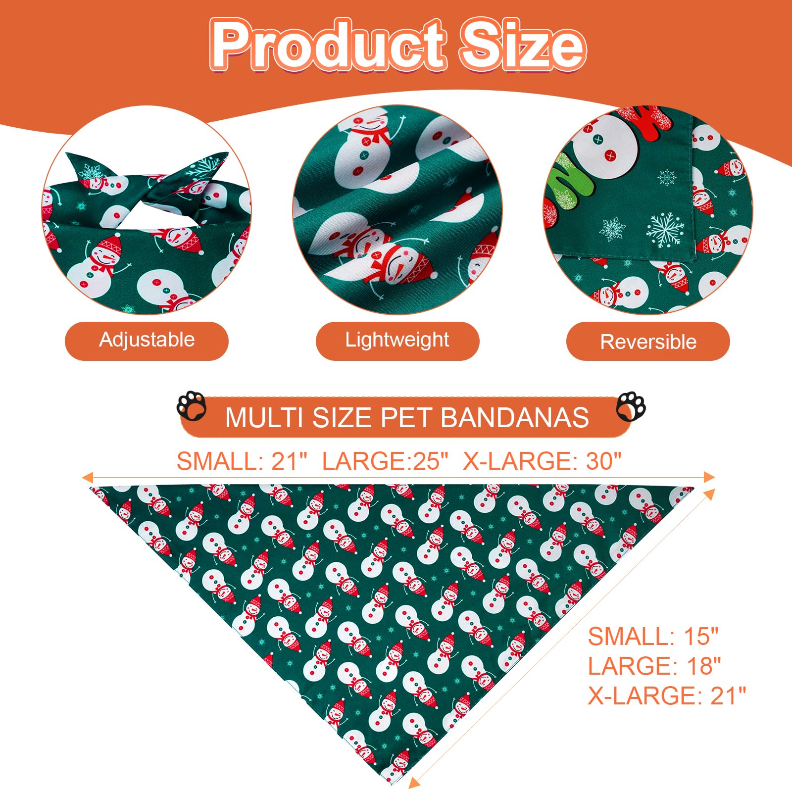 Agroon dog bandana small neck 15x21 inch shows easy-to-fit option for small dogs.