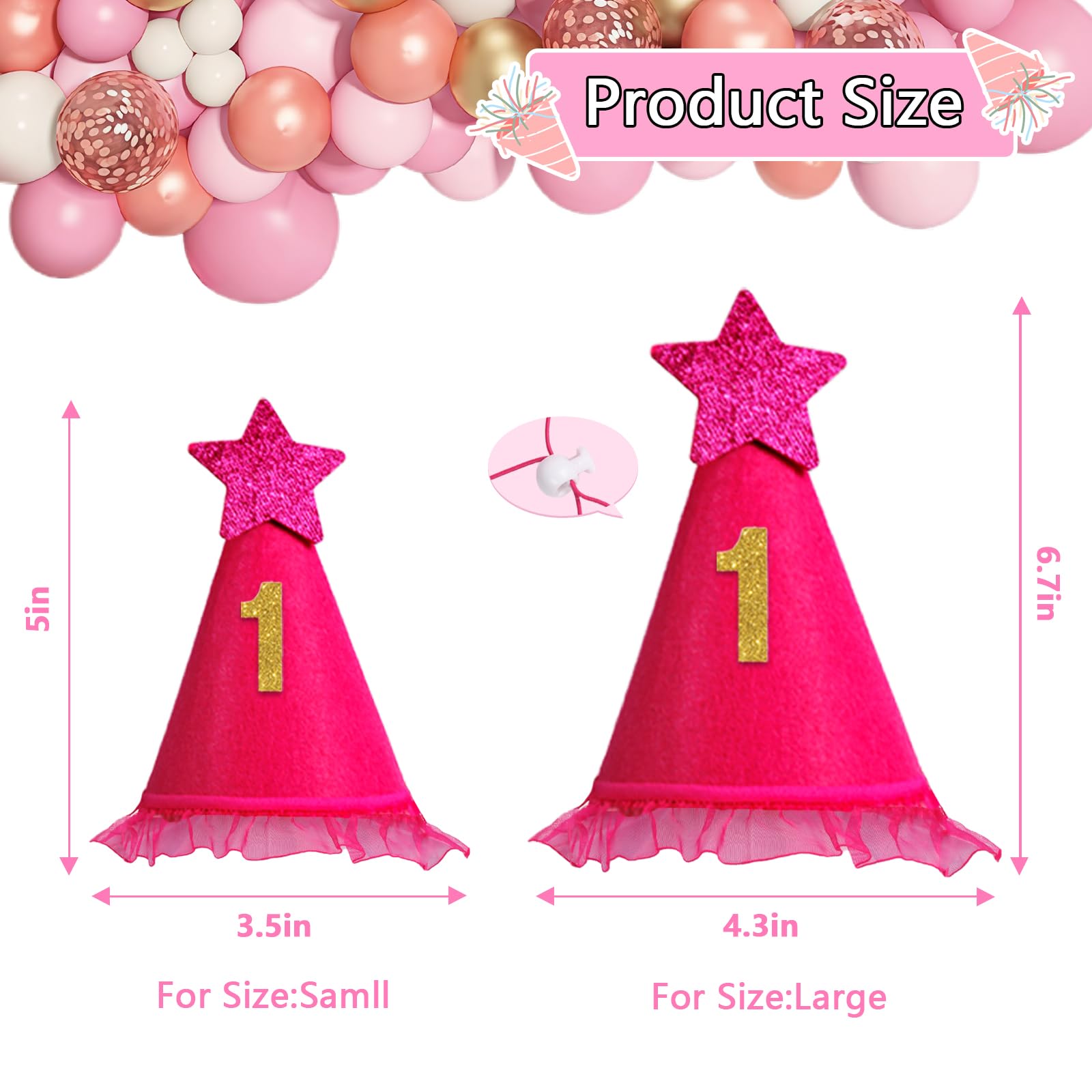 Agroon dog birthday bandana rose pink xlarge—durable for bigger pets.
