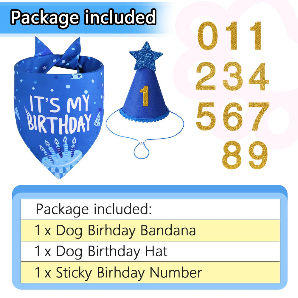 Agroon dog birthday bandana text side its my birthday for themed photos