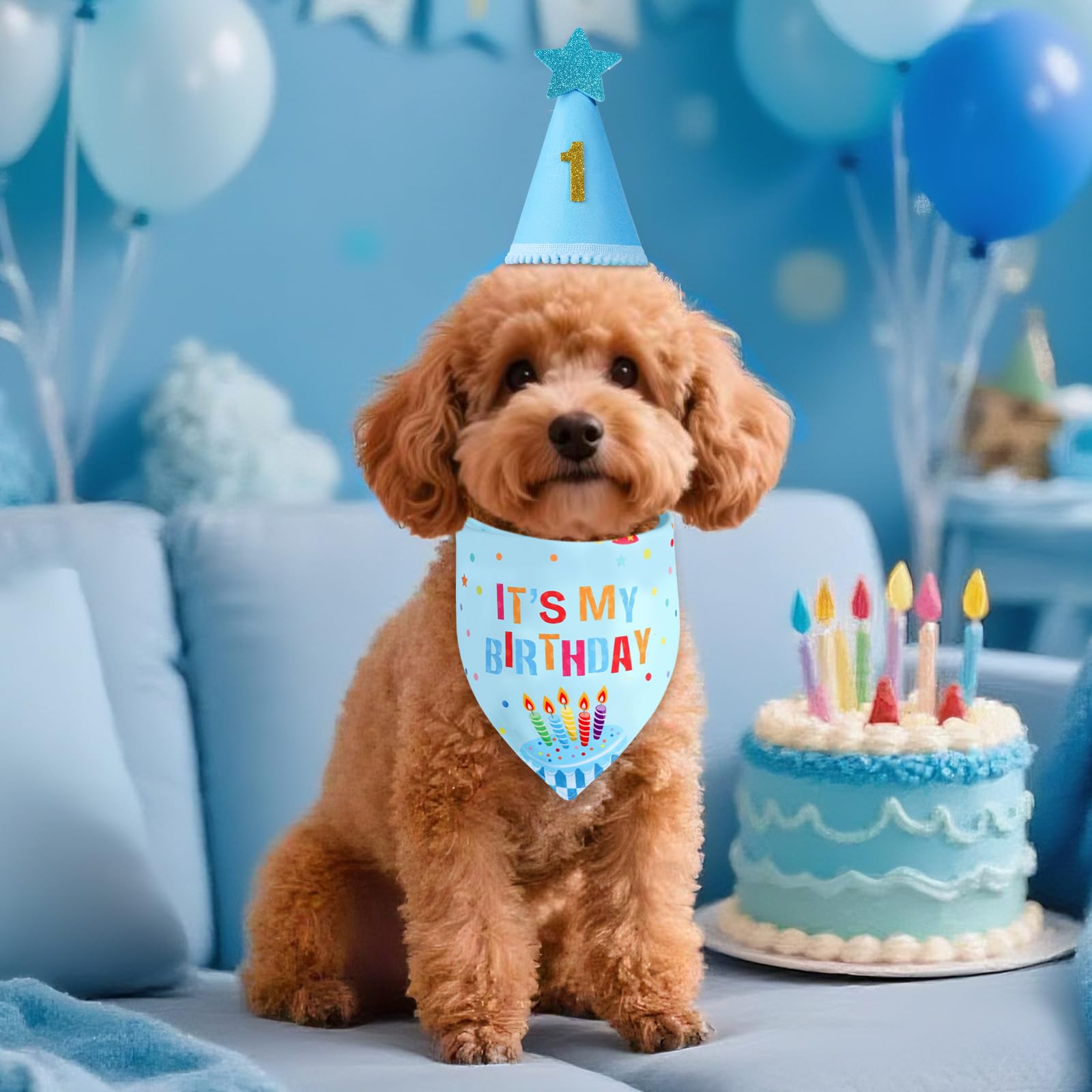 Agroon numbers hat highlights 0-9 digits for party styling.