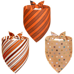 Agroon plaid and stripe reversible bandana close-up for versatile holiday styling.