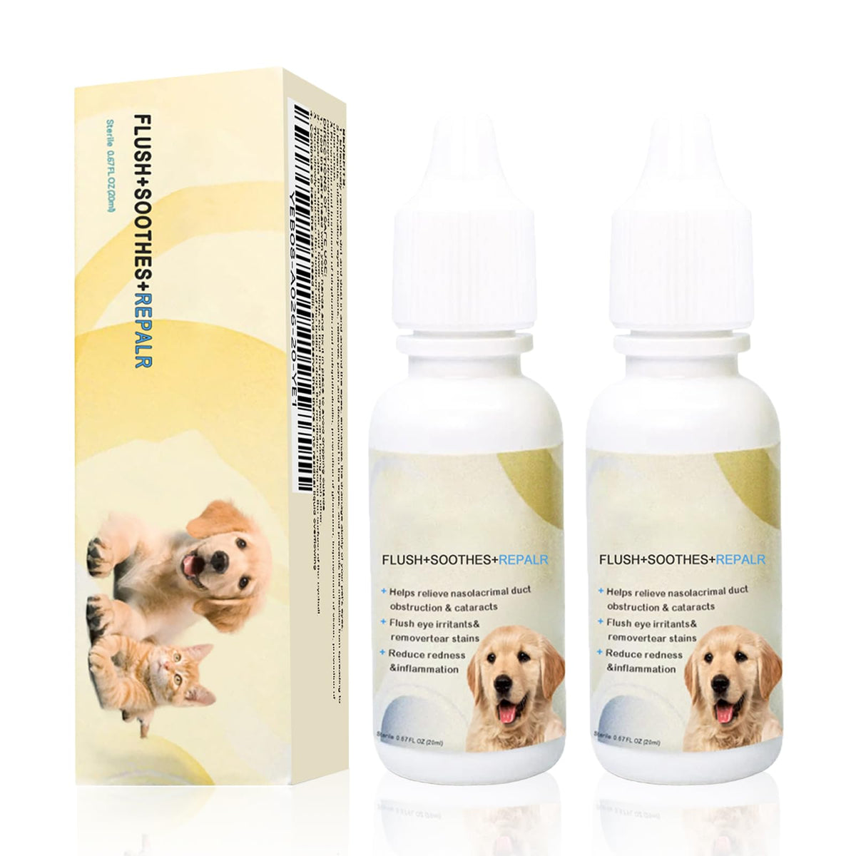 Agthyuve dog eye drops bottle for daily eye comfort and gentle care