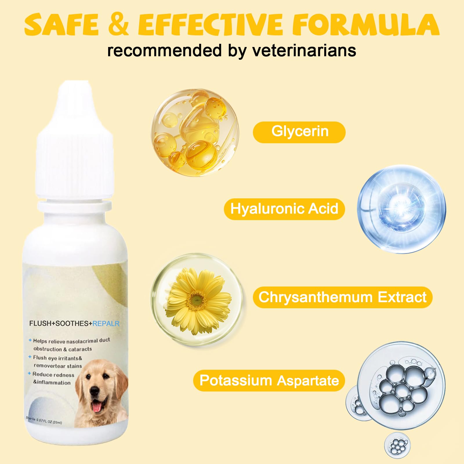 Agthyuve multi-pet eye care demonstrates compatibility with various pets