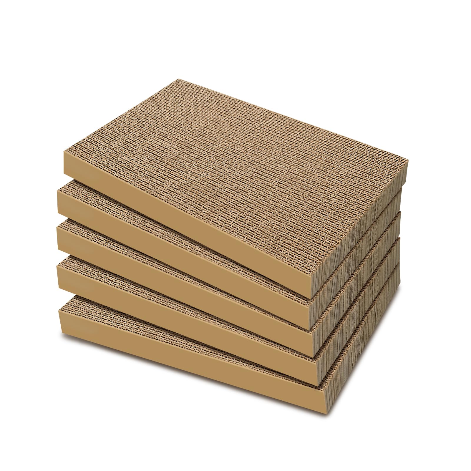 AGYM 5-pack cat scratcher package shows refillable boards for extended scratching sessions.