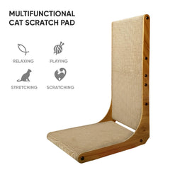 AGYM Cat Scratcher cardboard durability demonstrates sturdy non-toxic material.