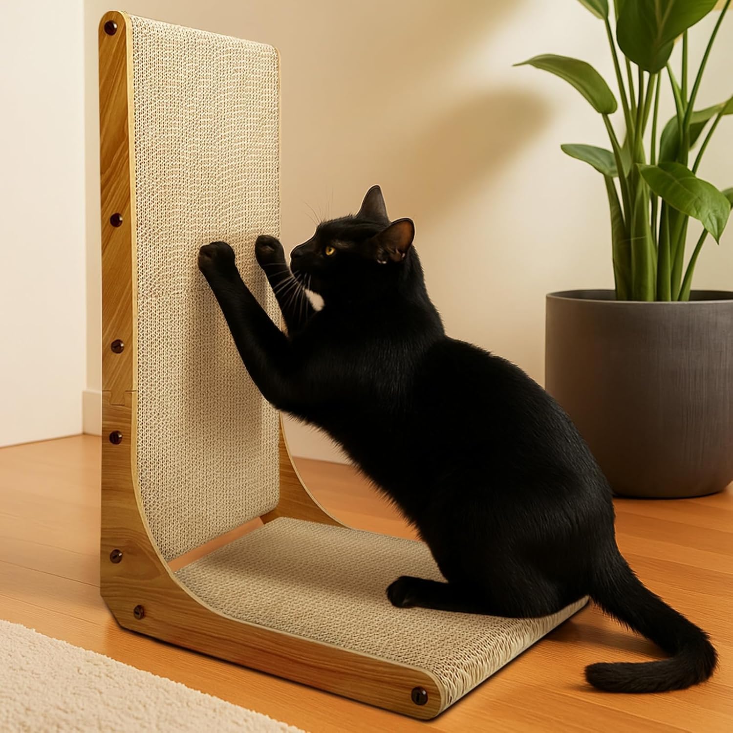 AGYM Cat Scratcher packaging uses recyclable materials for eco-conscious buyers.