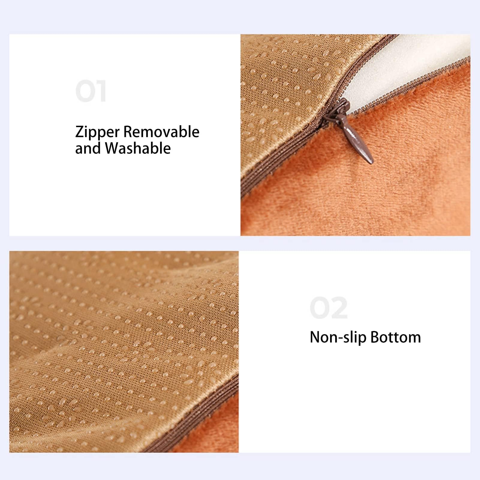 AGYTBG Carrot Snuffle Mat non-slip base keeps sessions steady.