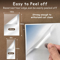 AHAILUOO self-adhesive back for quick installation on fabric, wood, and upholstery