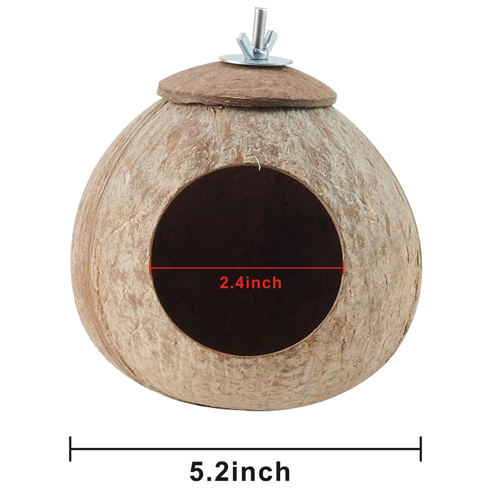 AHBLQD coconut nest close-up reveals natural coconut material craftsmanship.