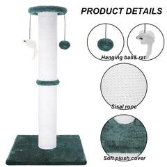 Ahomdoo mice-scratching area offers multi-surface options for scratching moods.