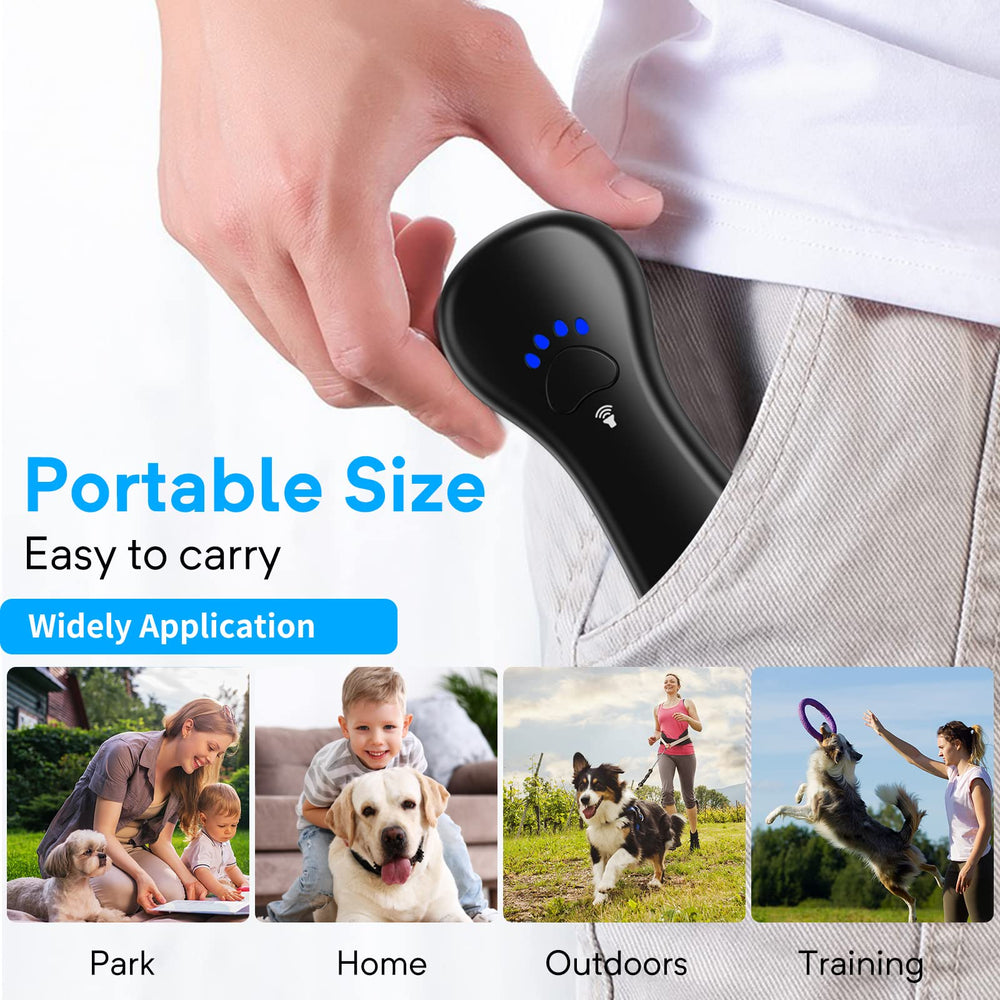 Ahwhg bark deterrent with wrist strap, ideal for jogging