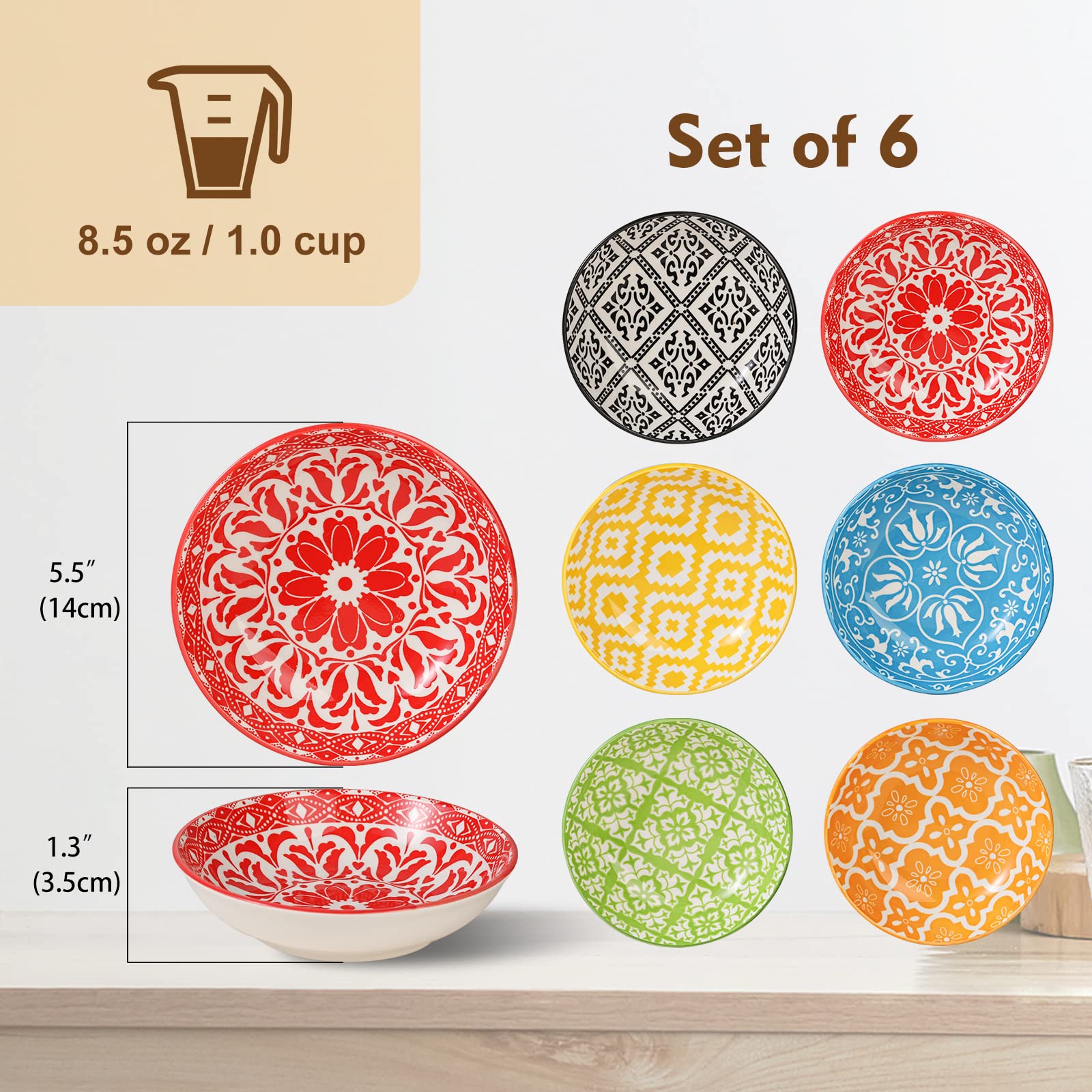 AHX cat bowls wide-shallow 5-75-inch are whisker-friendly.