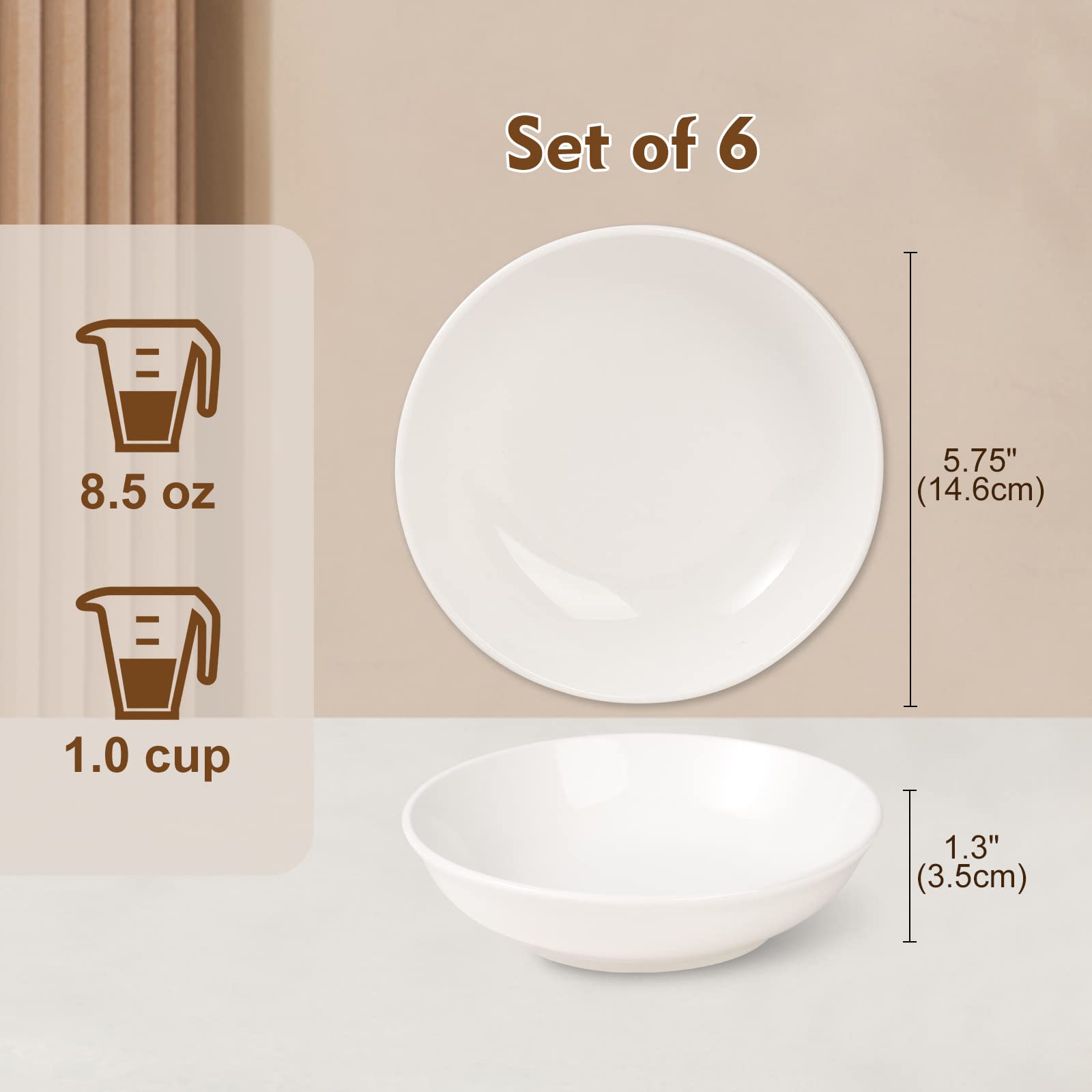 AHX ceramic cat dishes whisker-friendly design in a six-piece set for multi-cat homes.