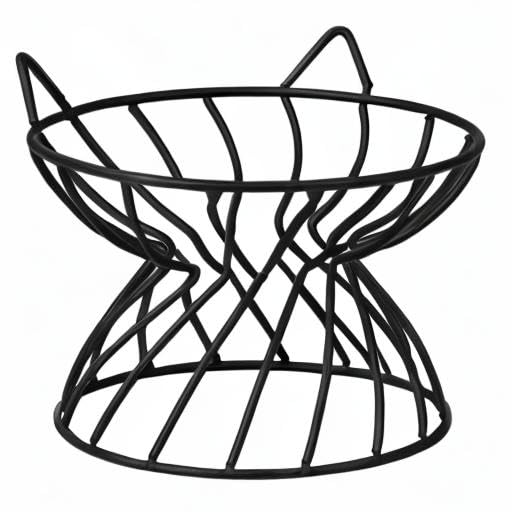 AHX modern design cat feeding area blends with decor and everyday use.
