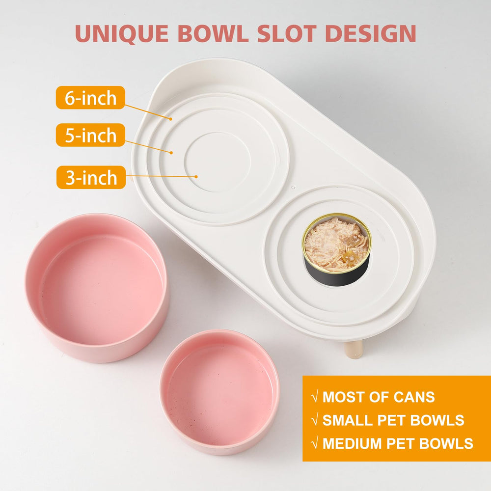 AHX splash-proof-guard reduces splashes for cleaner feeding areas.