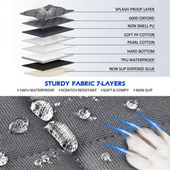AIEDOULER mesh window breathable design lets pets stay connected during travel