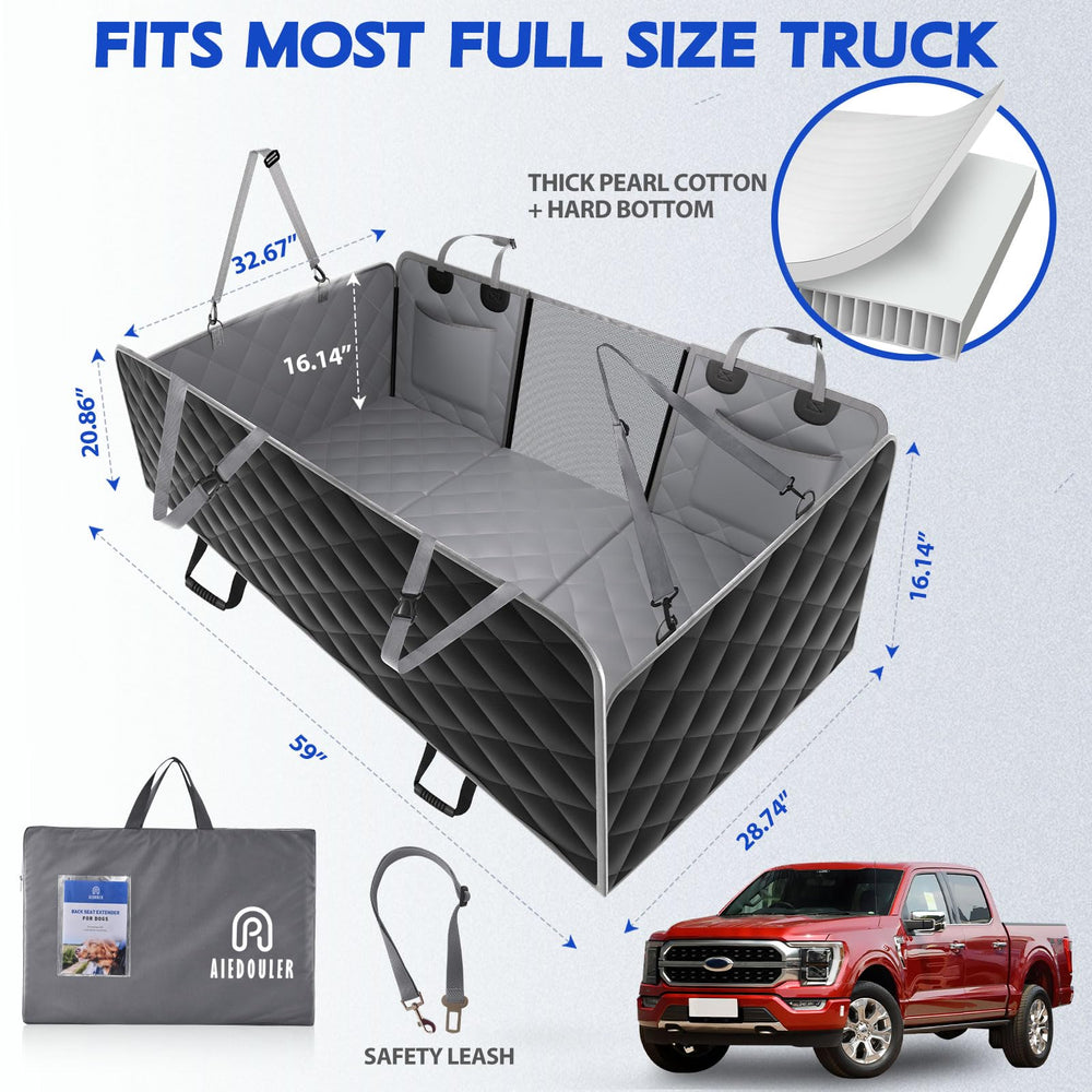 AIEDOULER waterproof scratch-proof haven protects seats from mess and claws