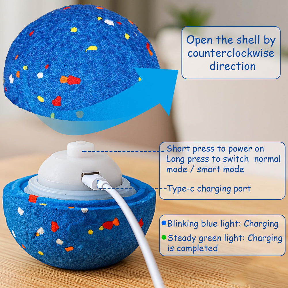AIERSA Interactive Dog Ball auto-play modes invite light, supervised sessions