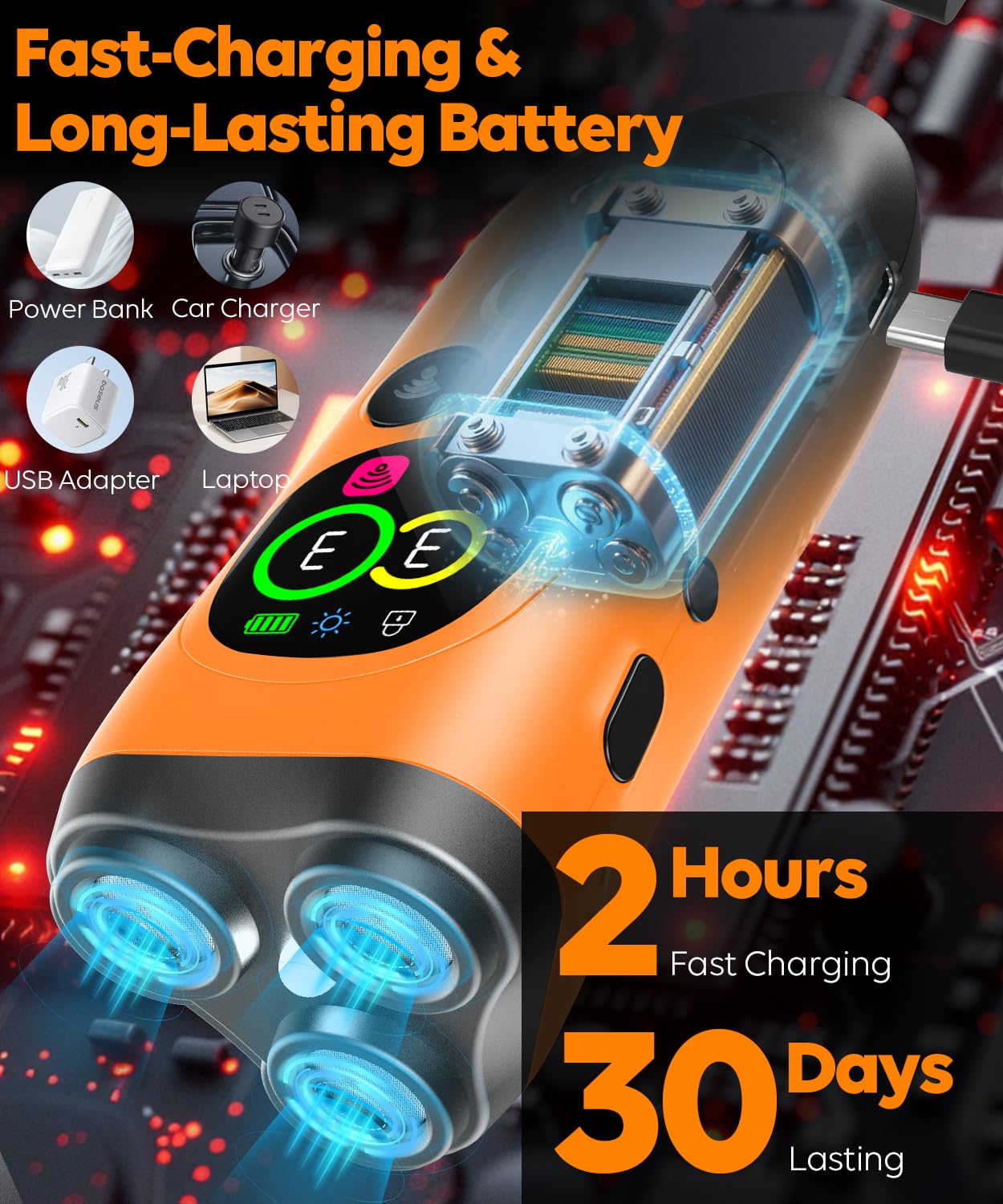 AiGerdinn compact handheld design ideal for daily walks and travel.