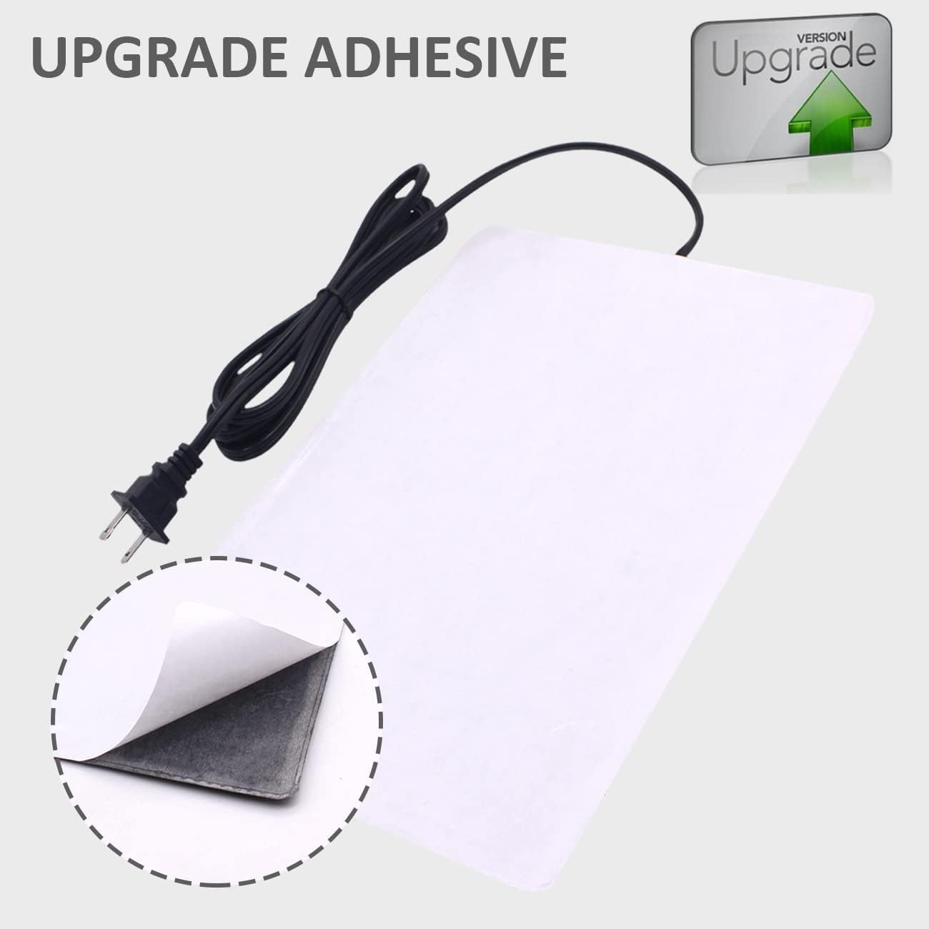 Aiicioo hermit crab heater adhesive upgrade ensures secure mounting and reduced wear.