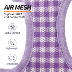 Aiitle harness escape-proof design with Velcro and double O-rings for confidence