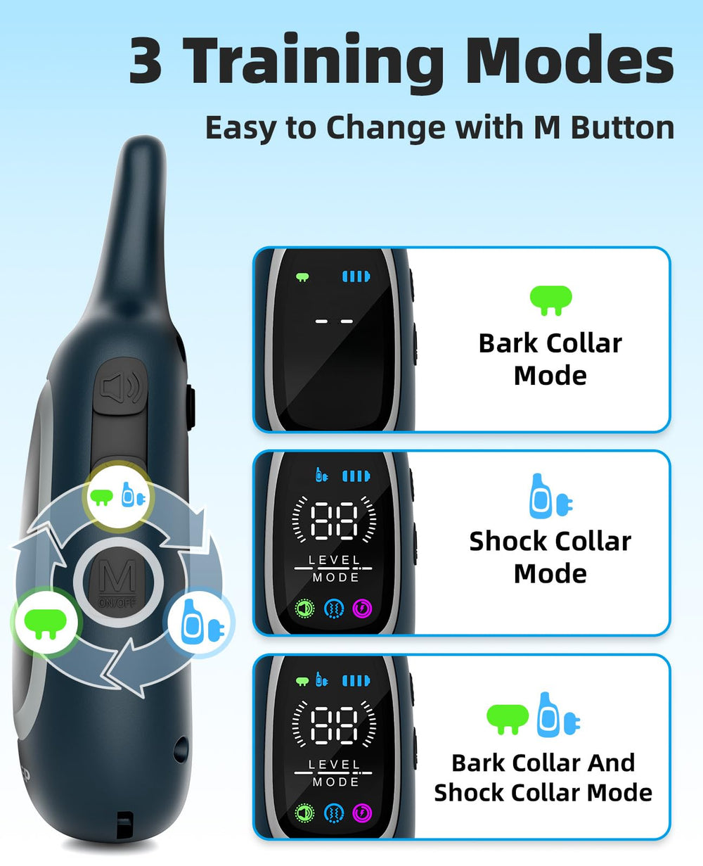 AIKEEP adjustable nylon collar fits small to large dogs for comfort.
