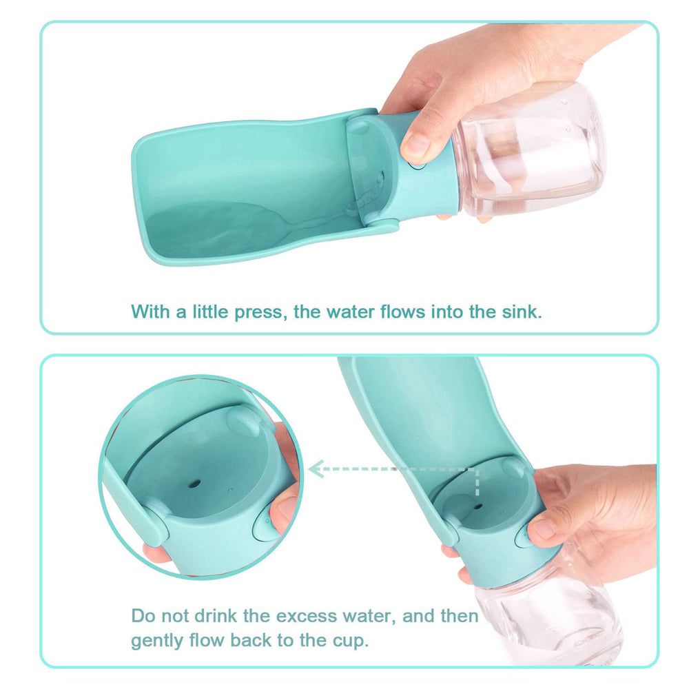 AIKIDS 550ml capacity fits longer walks and travel without frequent refills