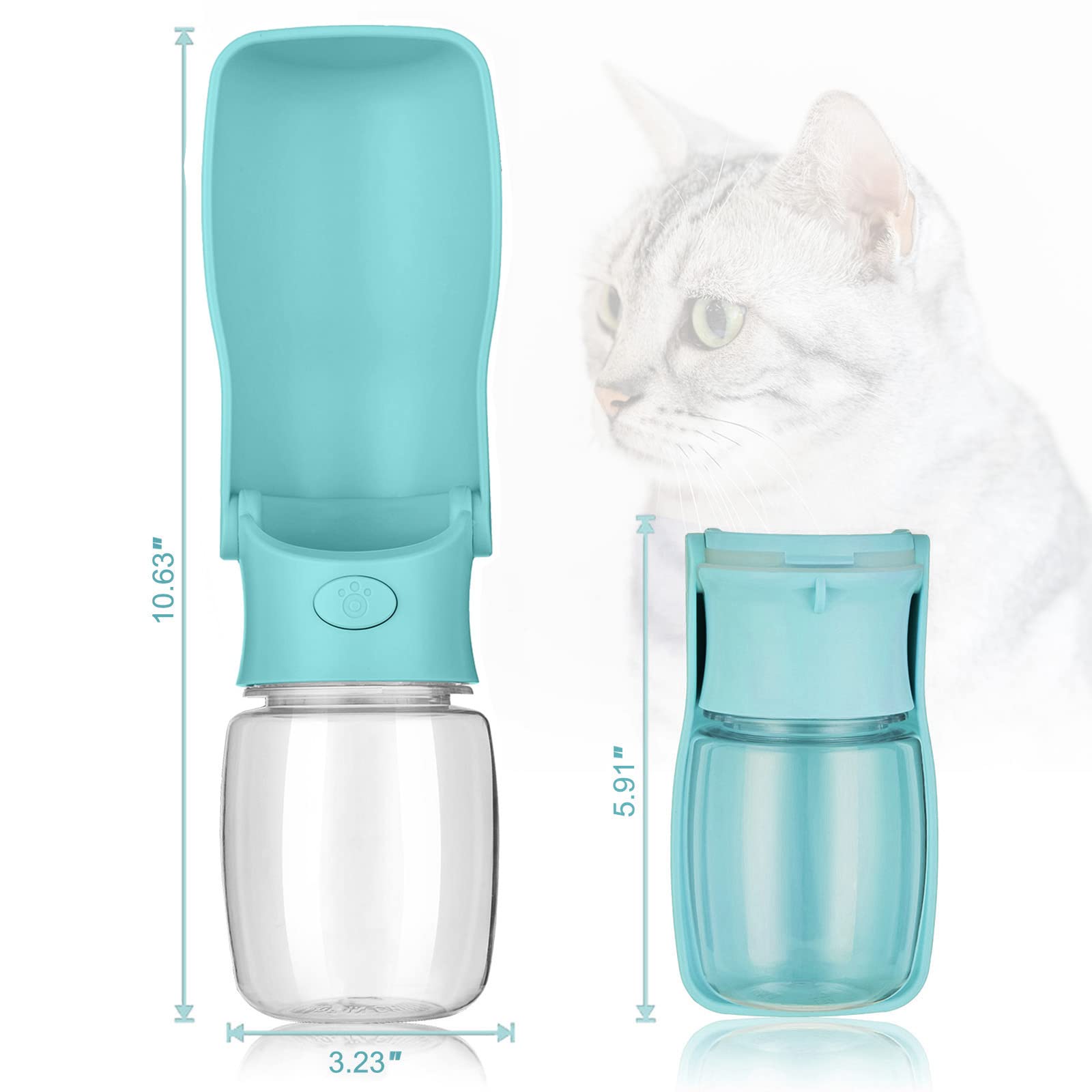 AIKIDS BPA-free food-grade materials ensuring safe hydration for pets on adventures