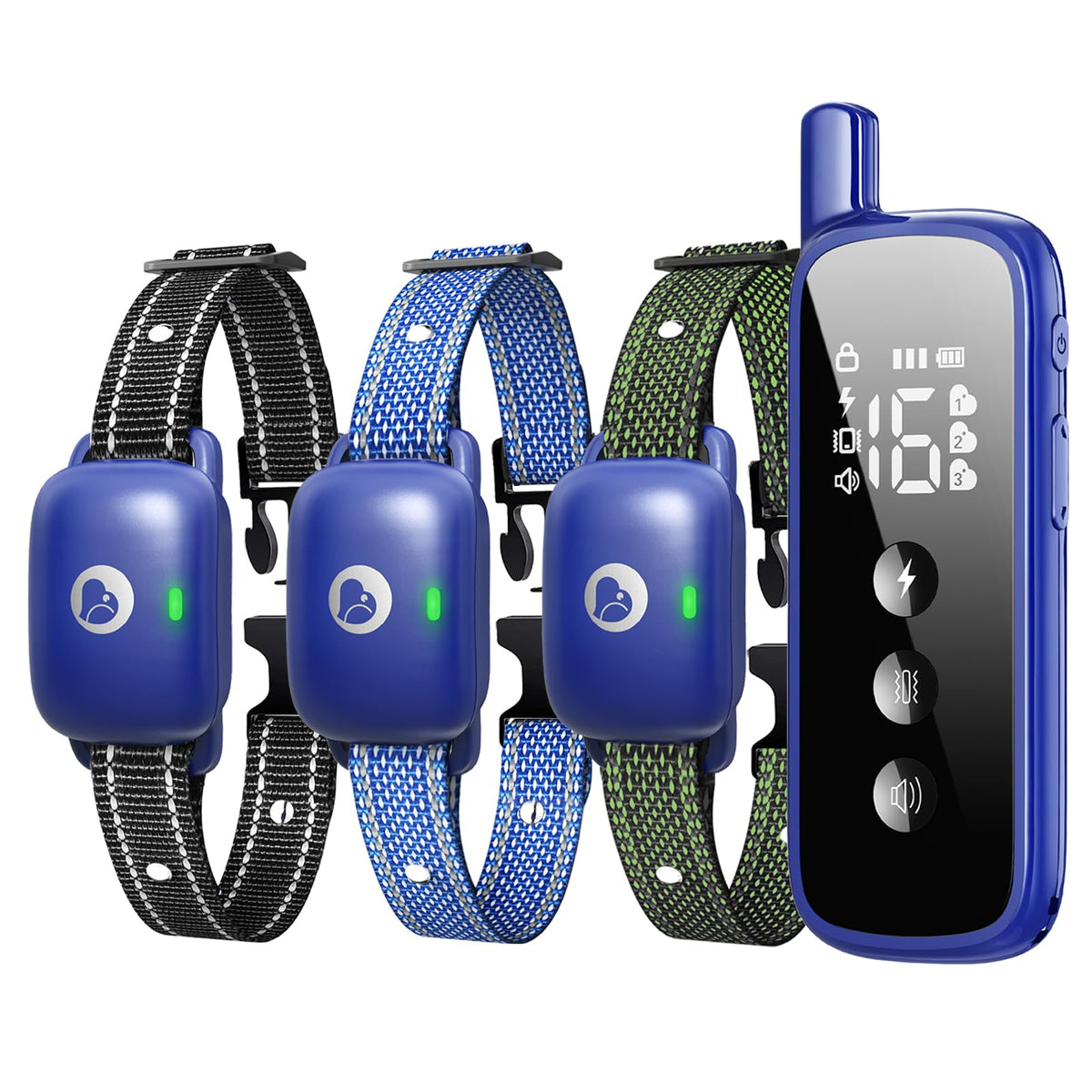 Aikko dog shock collar with remote front view for versatile training in parks
