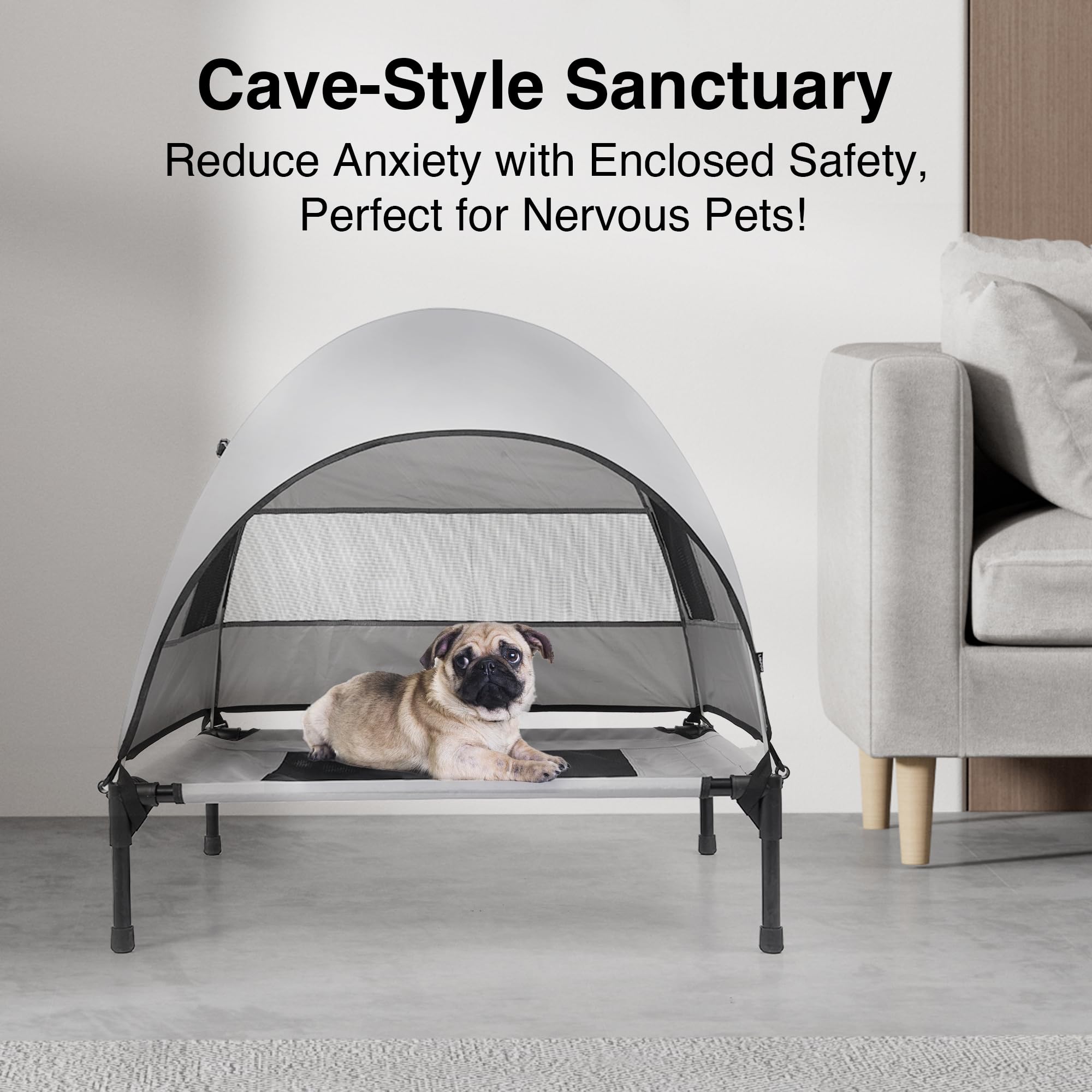Aimease bed in camping scenario for outdoor adventures