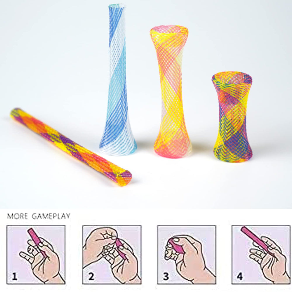AIMICOCA cat tube toy cone-ends demonstrate easy assembly for varied play shapes