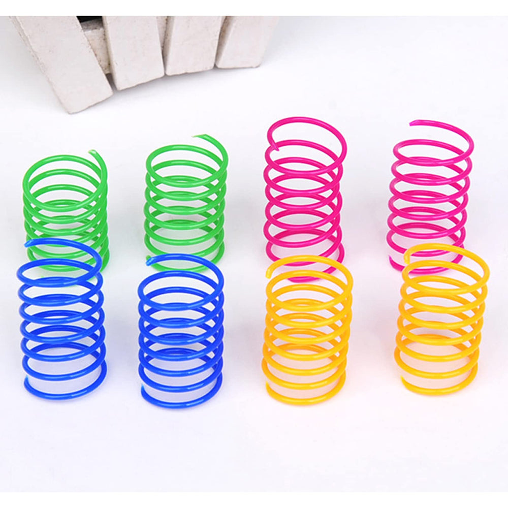 AIMICOCA close-up shows a stretchy spring toy with easy-to-grab dimensions.