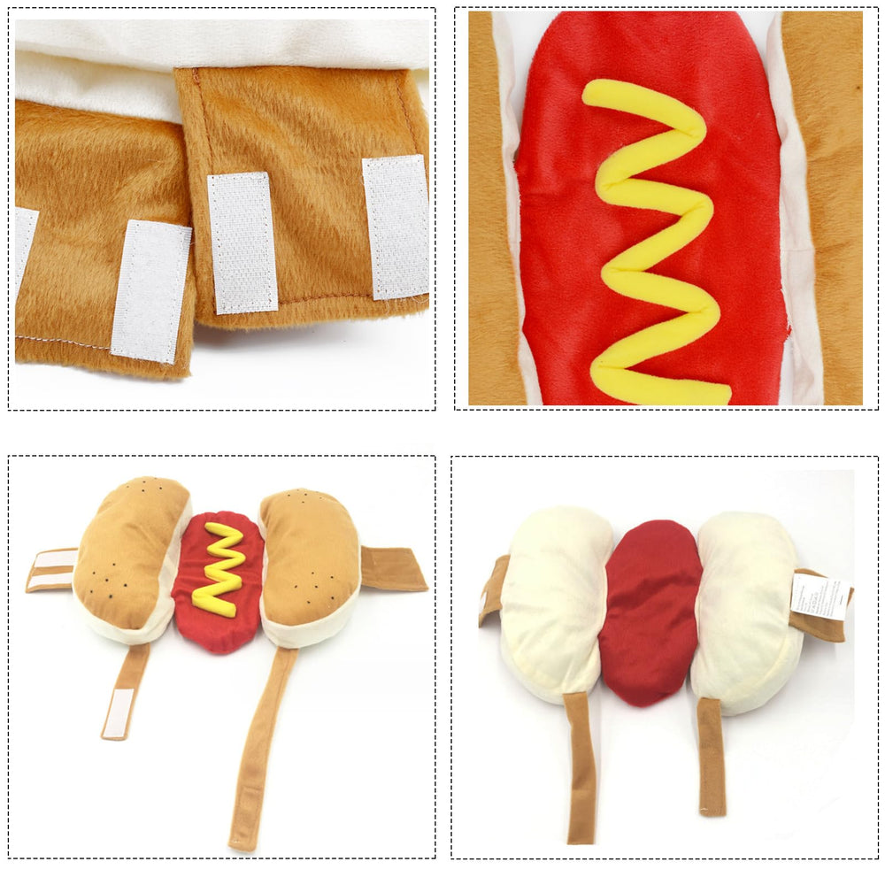AIMICOCA hot dog costume ready for holiday photos and events.