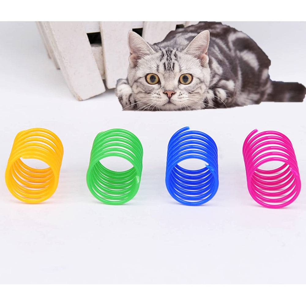 AIMICOCA non-toxic plastic construction provides safe, flexible play for kittens.