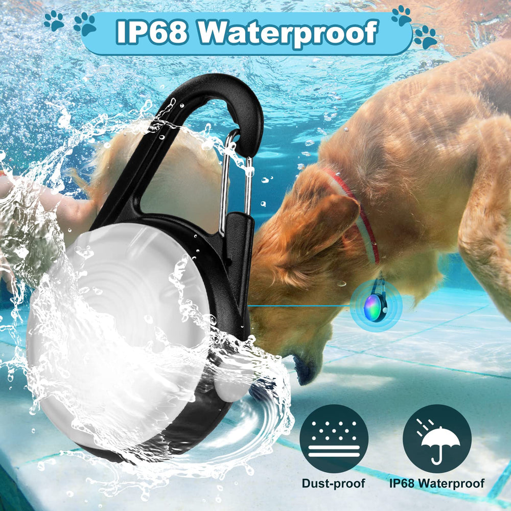 Aioauerk small-light dog light stays comfortable on dogs of all sizes.