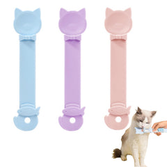 AionneWie cat treat spoons set in gift box, ideal for convenient gifting