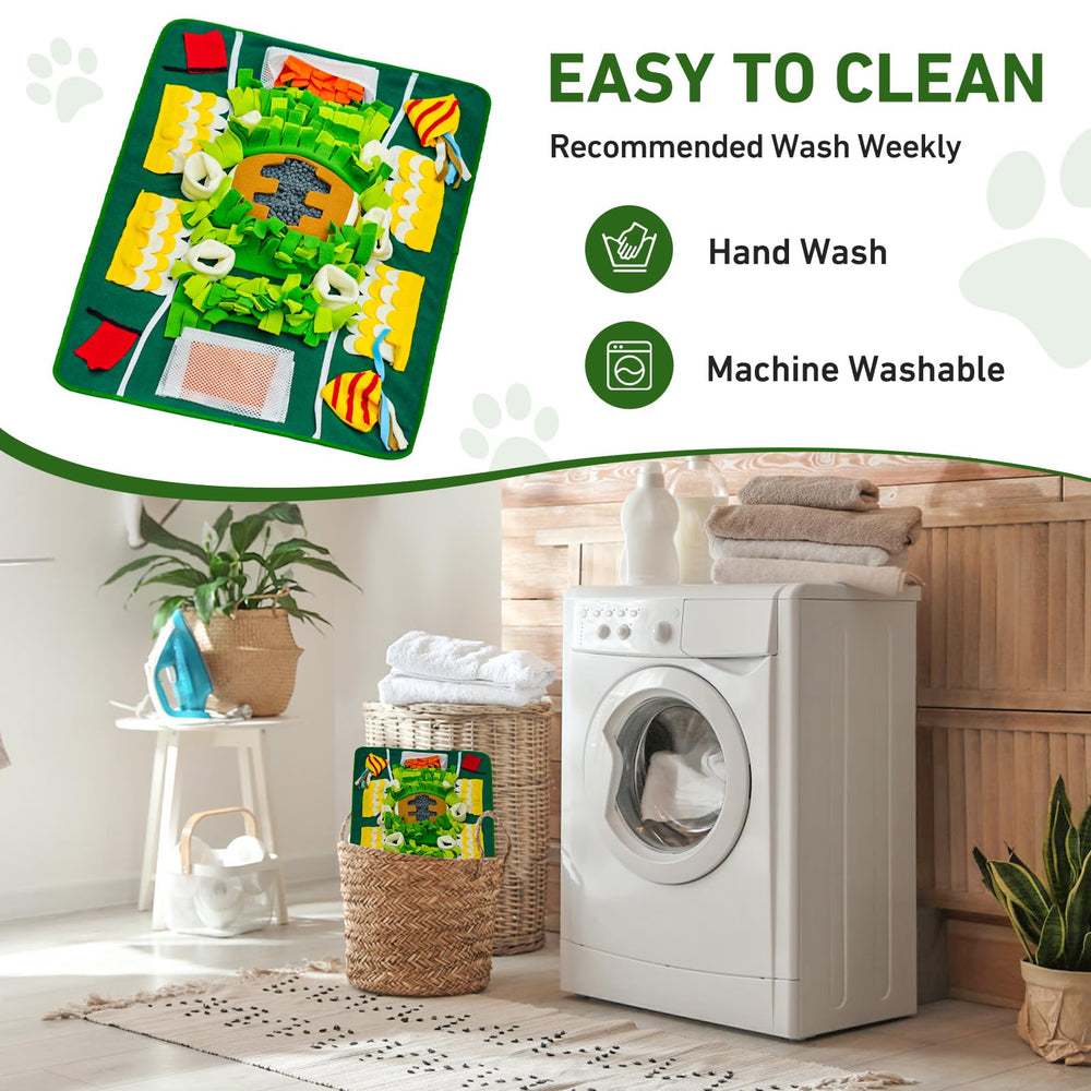 Aipawzz Snuffle Mat machine- or hand-washable for easy care