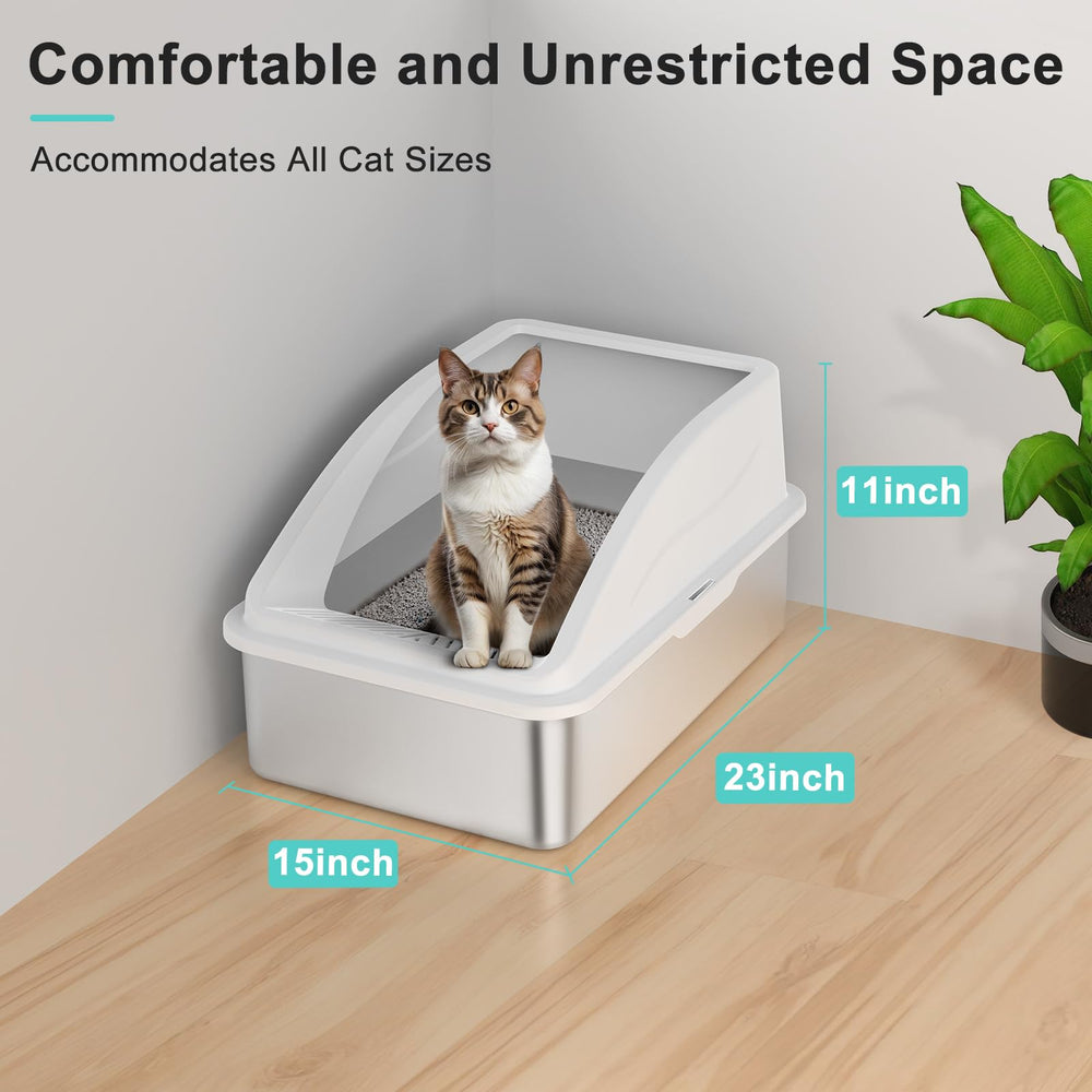 AIPERRO 2-pack provides two roomy boxes for multi-cat homes.