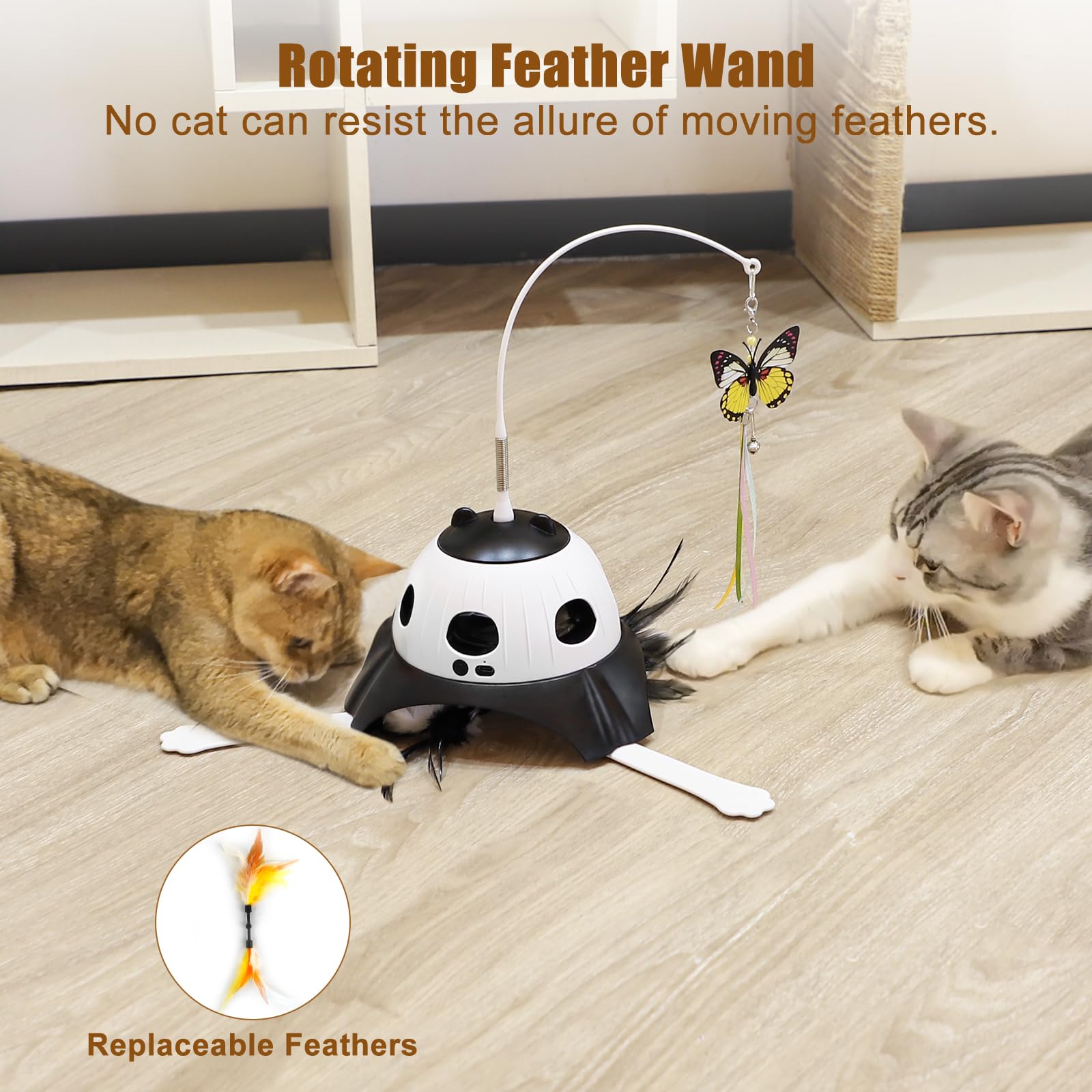 AIPERRO anti-tip base keeps play steady for safer indoor fun.