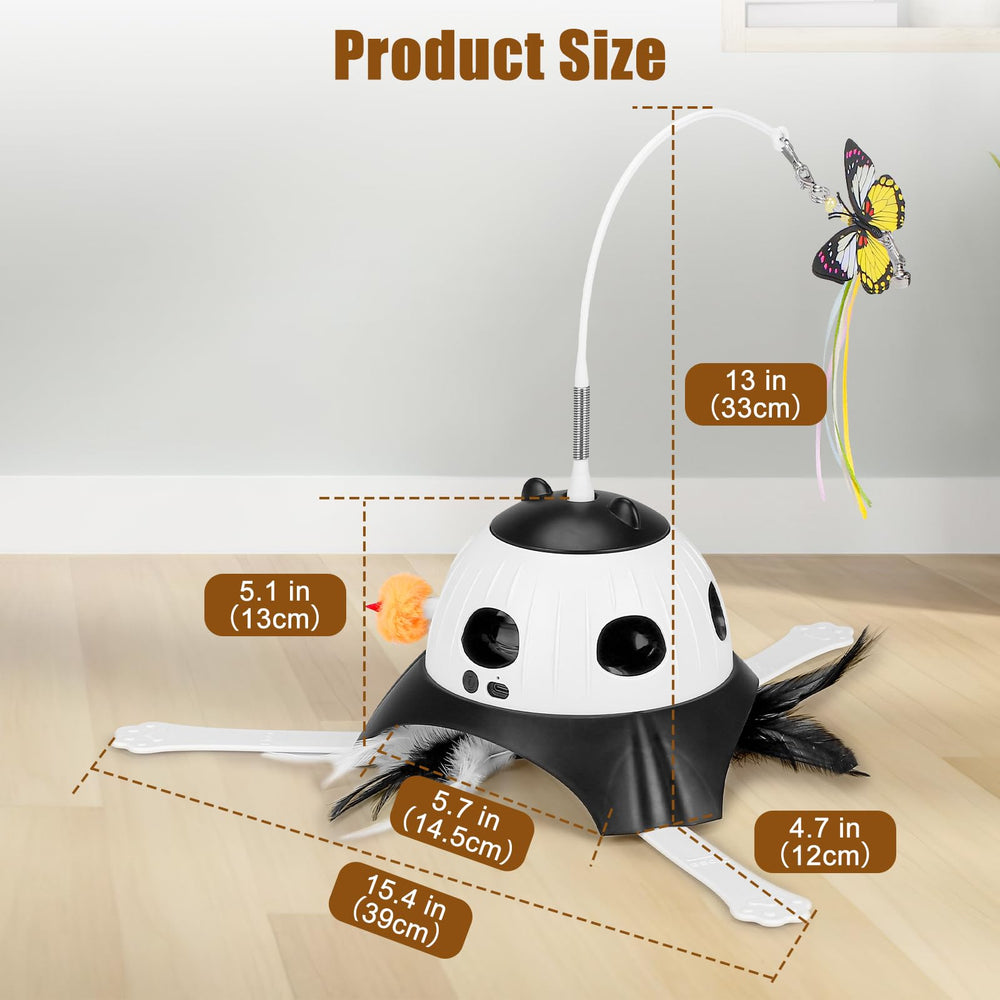 AIPERRO multi-cat-friendly design keeps a feline family engaged and entertained.