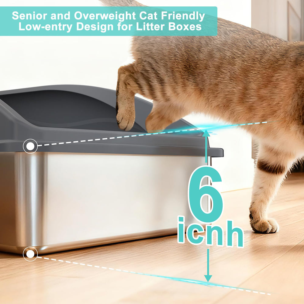 AIPERRO anti-leak base keeps floors clean and odors contained.