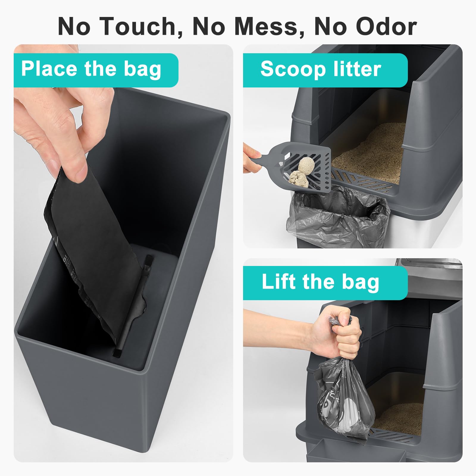 AIPERRO carbon zone odor control keeps smells in check.