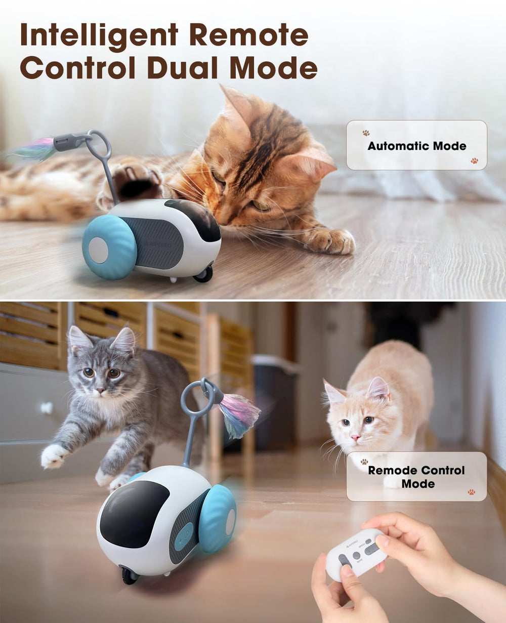 AIPERRO cat toy remote-control for active joint play