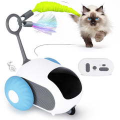AIPERRO cat toy in smart mode keeps indoor cats engaged