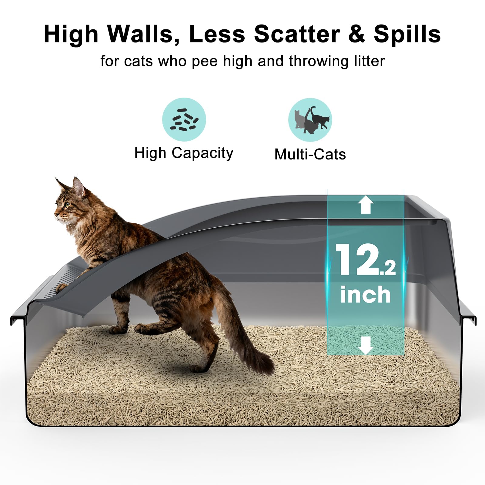 AIPERRO curved edges reduce mess and simplify daily maintenance.