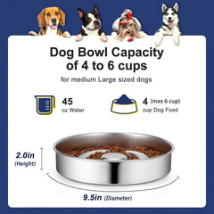 AIPERRO internal barriers slow eating for calmer, measured mealtimes.