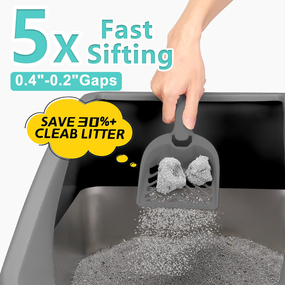 AIPERRO non-stick bottom simplifies waste removal and maintenance.