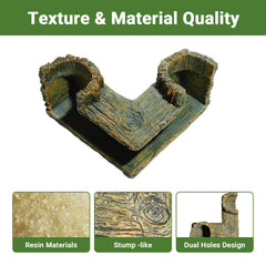 Aiqriwv resin-stone texture close-up highlighting durable, non-fading surface.