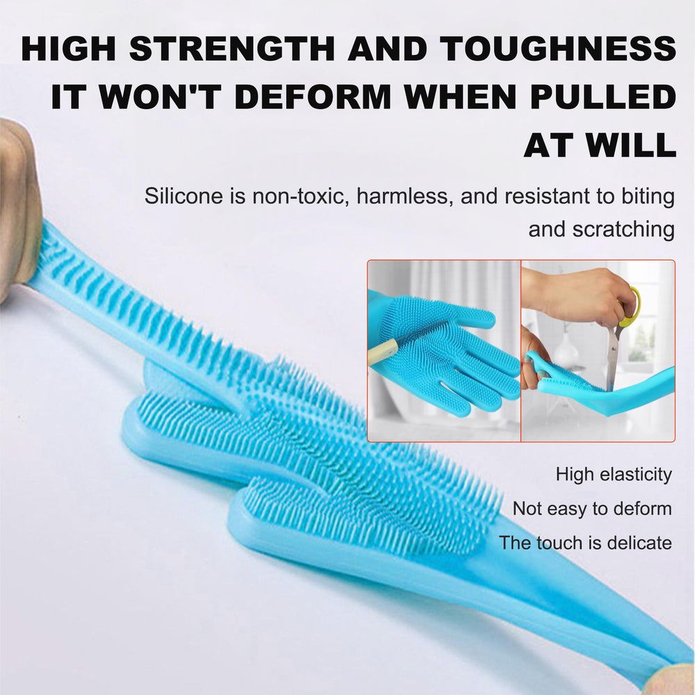 Airdminystion gloves feature massage for soothing pet coats.