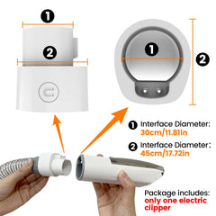 AIRROBO PG100 package includes one clipper for easy replacement